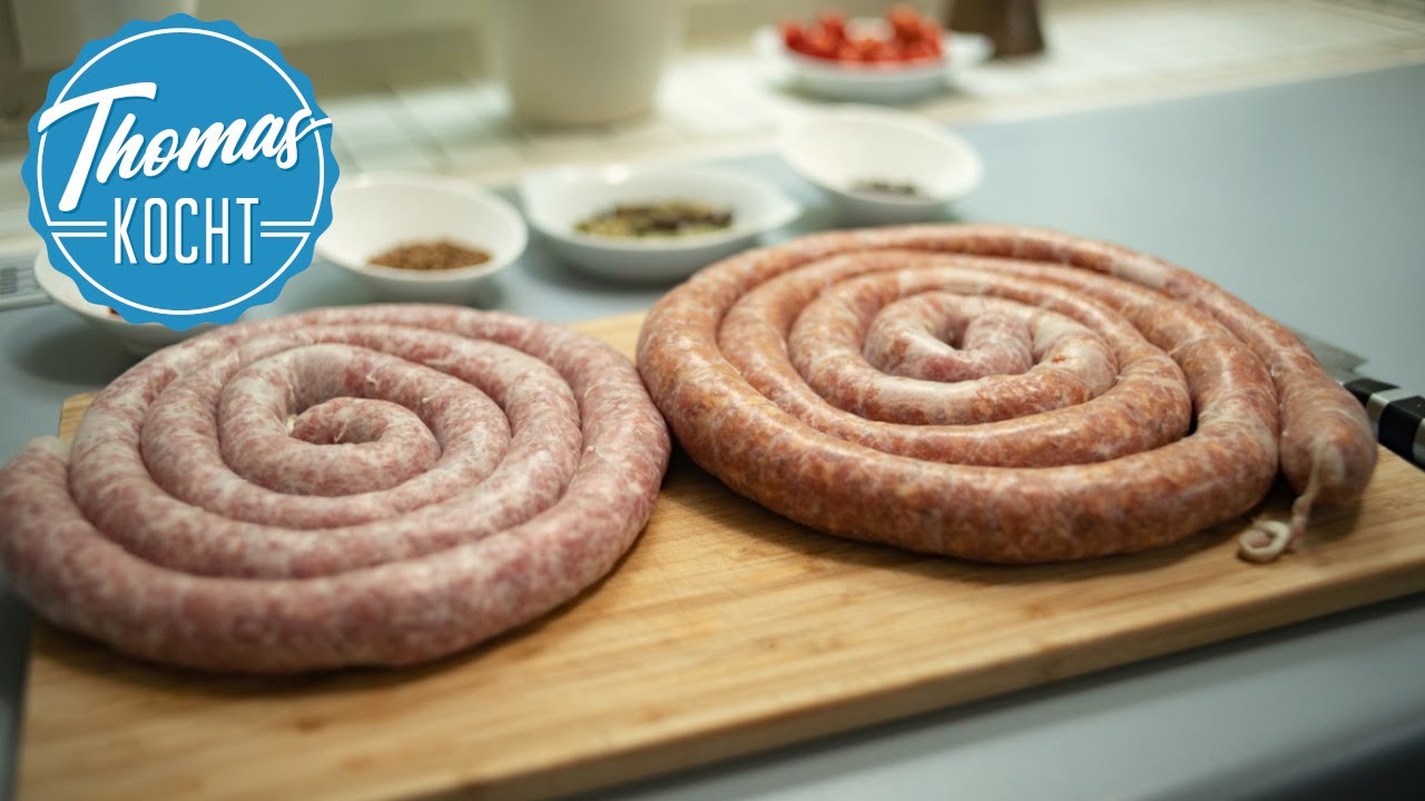 Bratwurst selber machen - so einfach ist das!