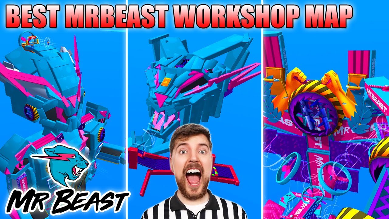 BEST CREATIVE MRBEAST WORKSHOP MAPS IN STUMBLE GUYS
