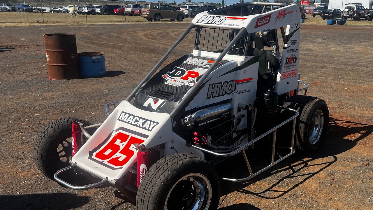 Tim Devine drive the Mackay motorsports DPO/HMO car at Toowoomba