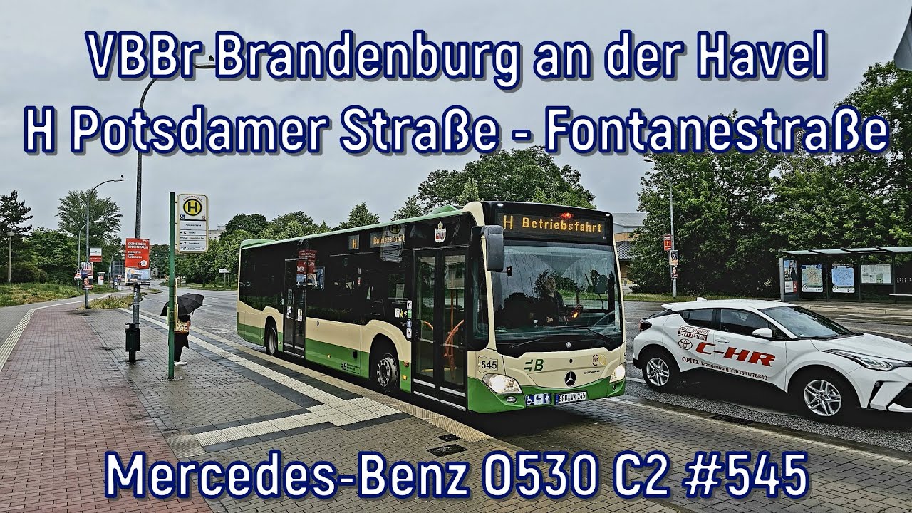 VBBr Brandenburg an der Havel - Linie H, Mercedes-Benz O530 C2 #545