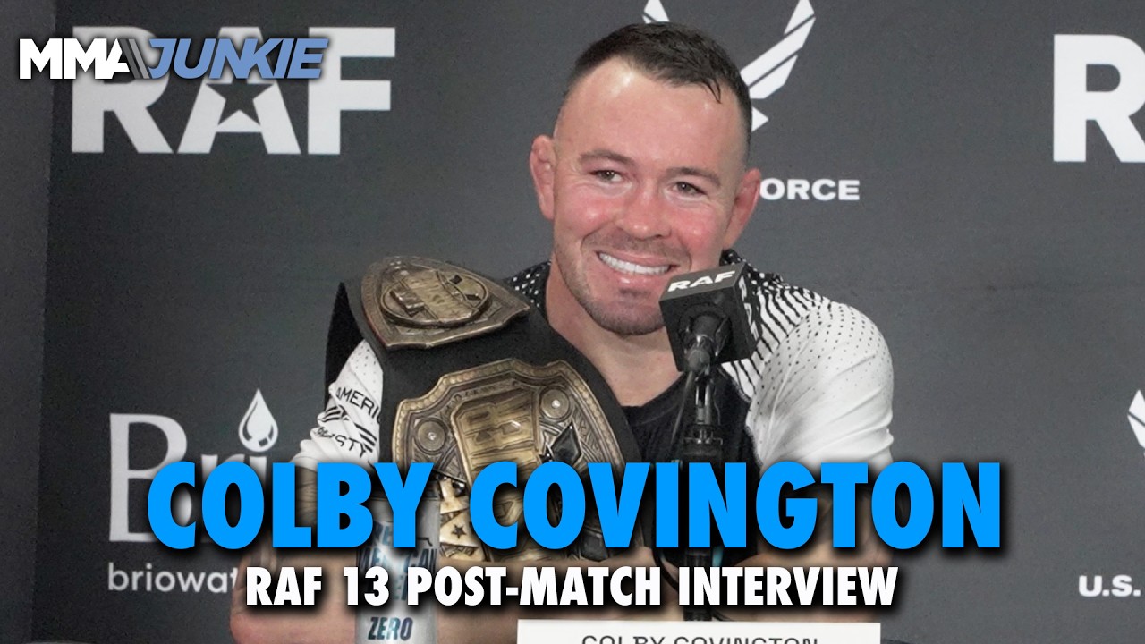 Colby Covington welcomes Khamzat Chimaev, Kamaru Usman matches | RAF 13 post-match press conference