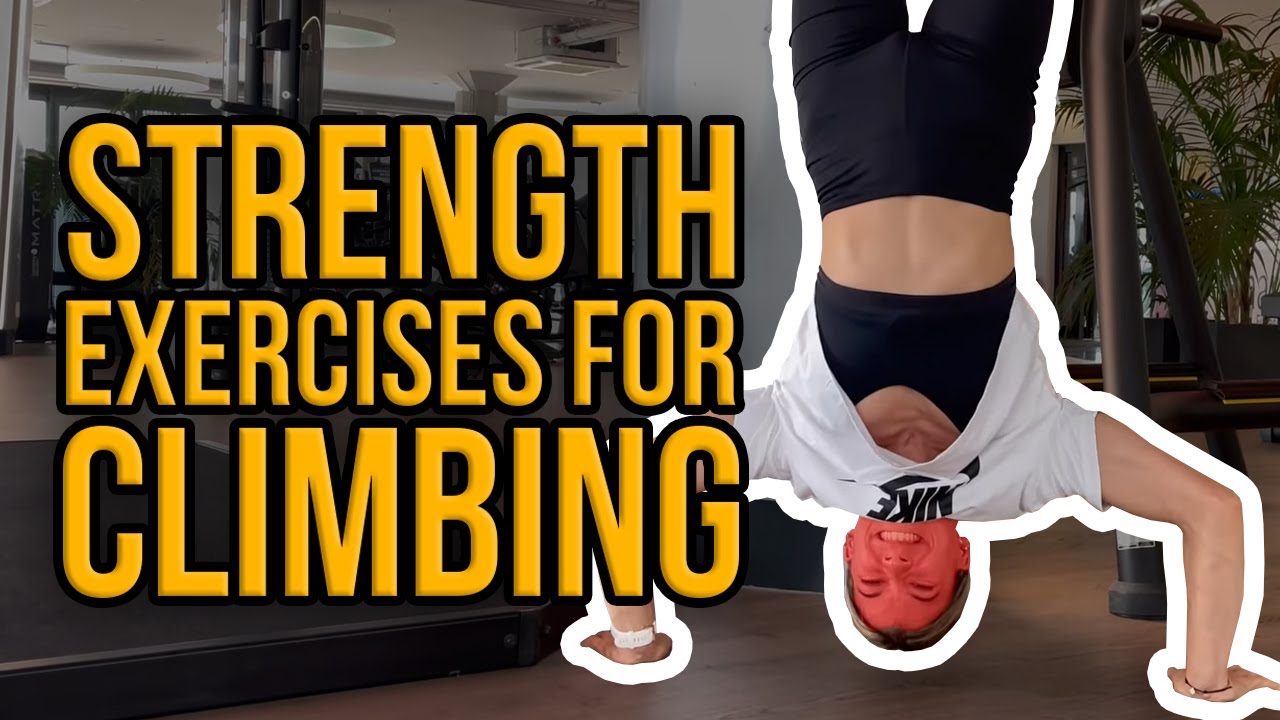 Strength exercises that I do weekly for climbing