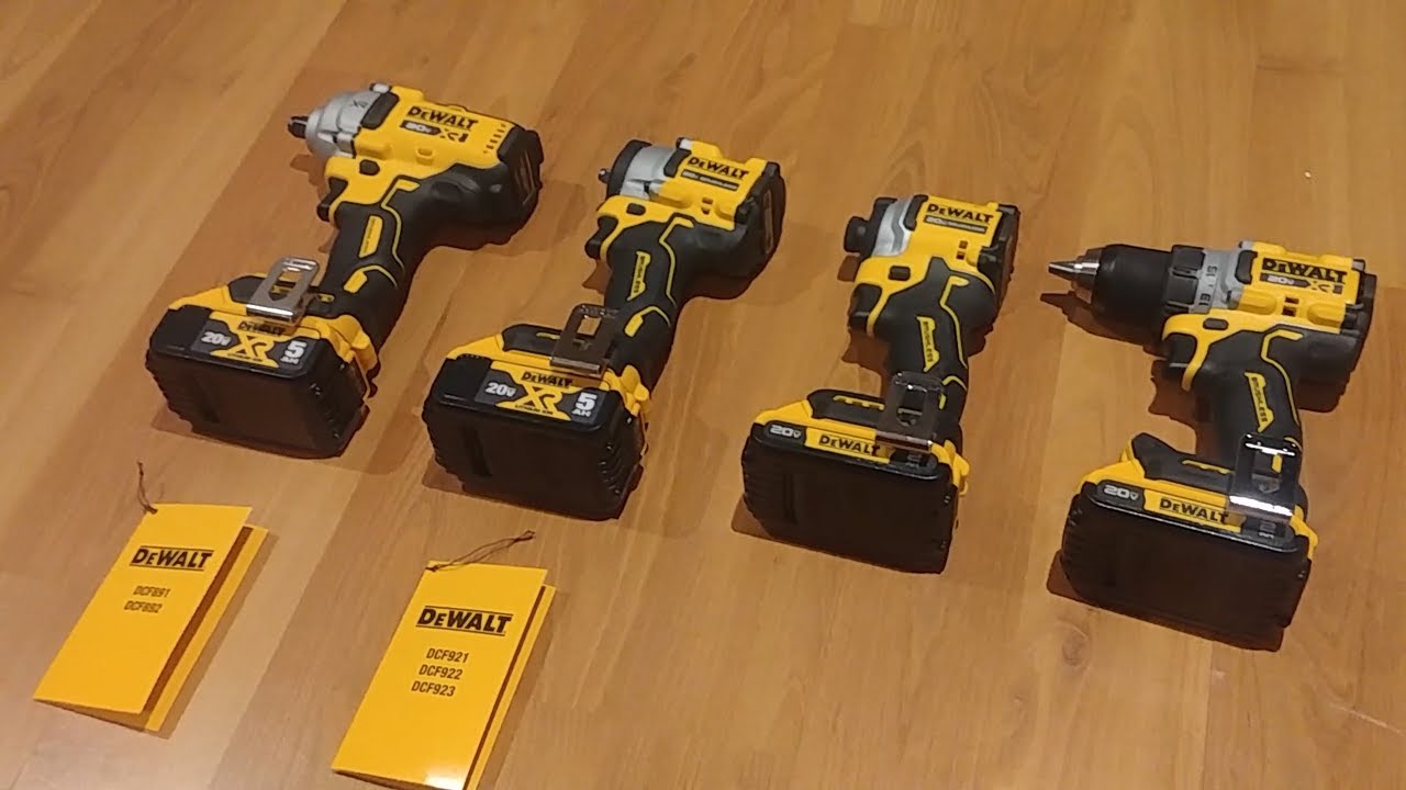 DEWALT® drill, driver, and impact wrench features and functions