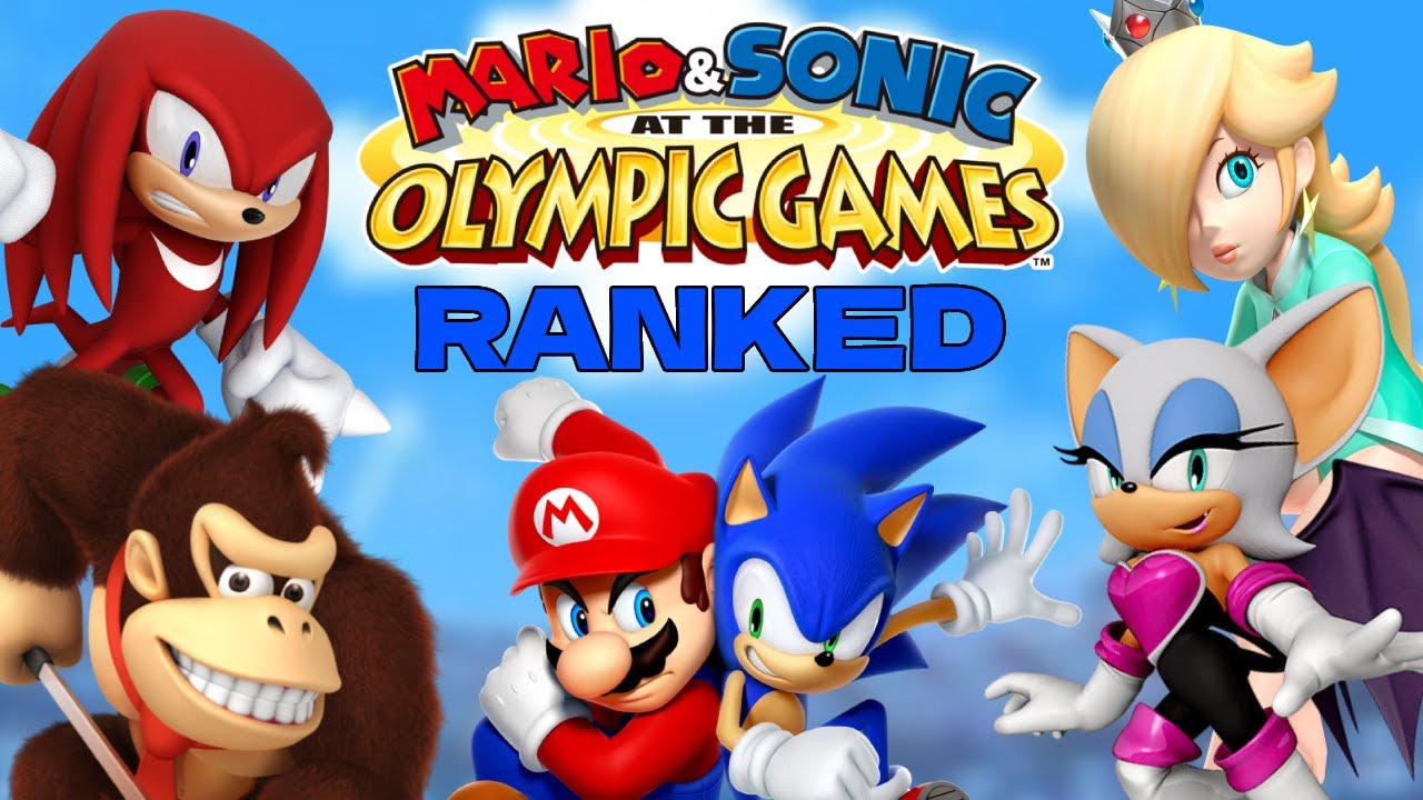 Mario and Sonic Olympic Games Ranked