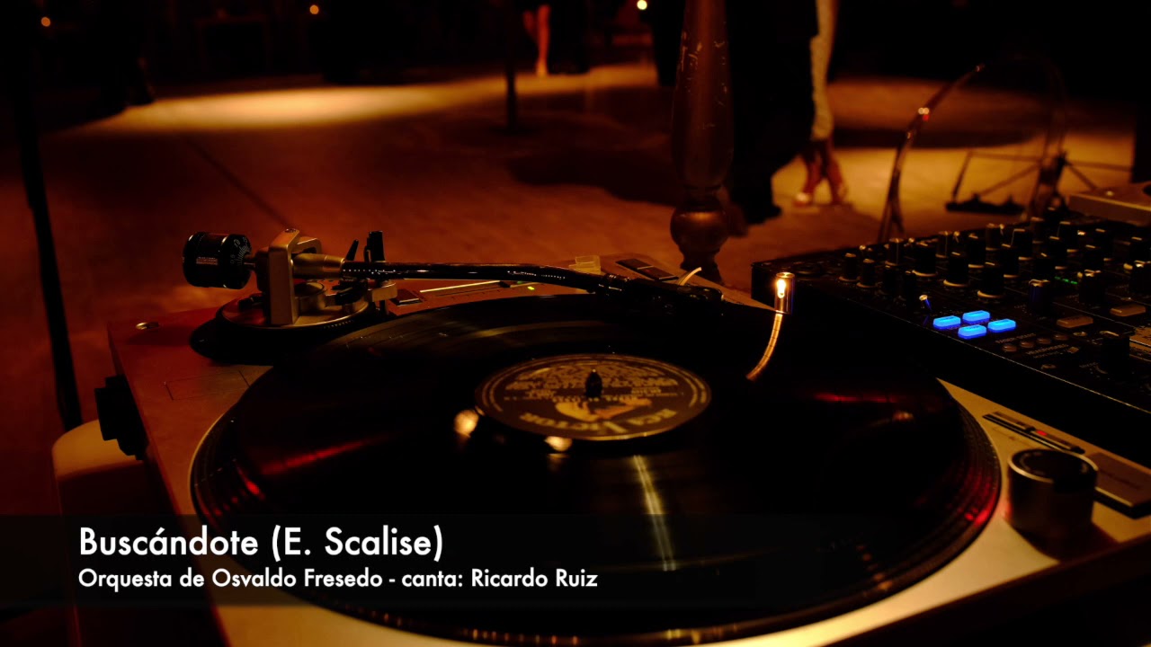 Tango: Buscándote (1941) Orquesta de Osvaldo Fresedo, canta: Ricardo Ruiz