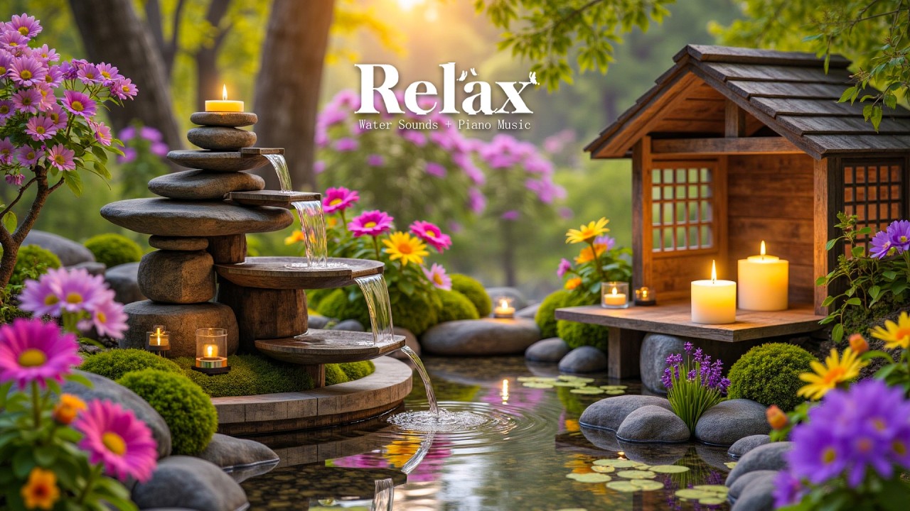 Relaxing Music for Relieving Anxiety and Stress 🌱 Sleeping Music, Healing Insomnia