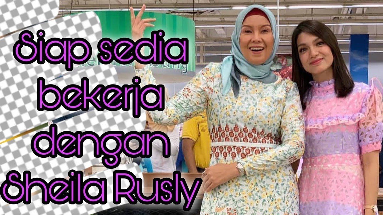 Amyra Rosli dan Sheila Rusly Ketuk Ketuk Ramadan 2019