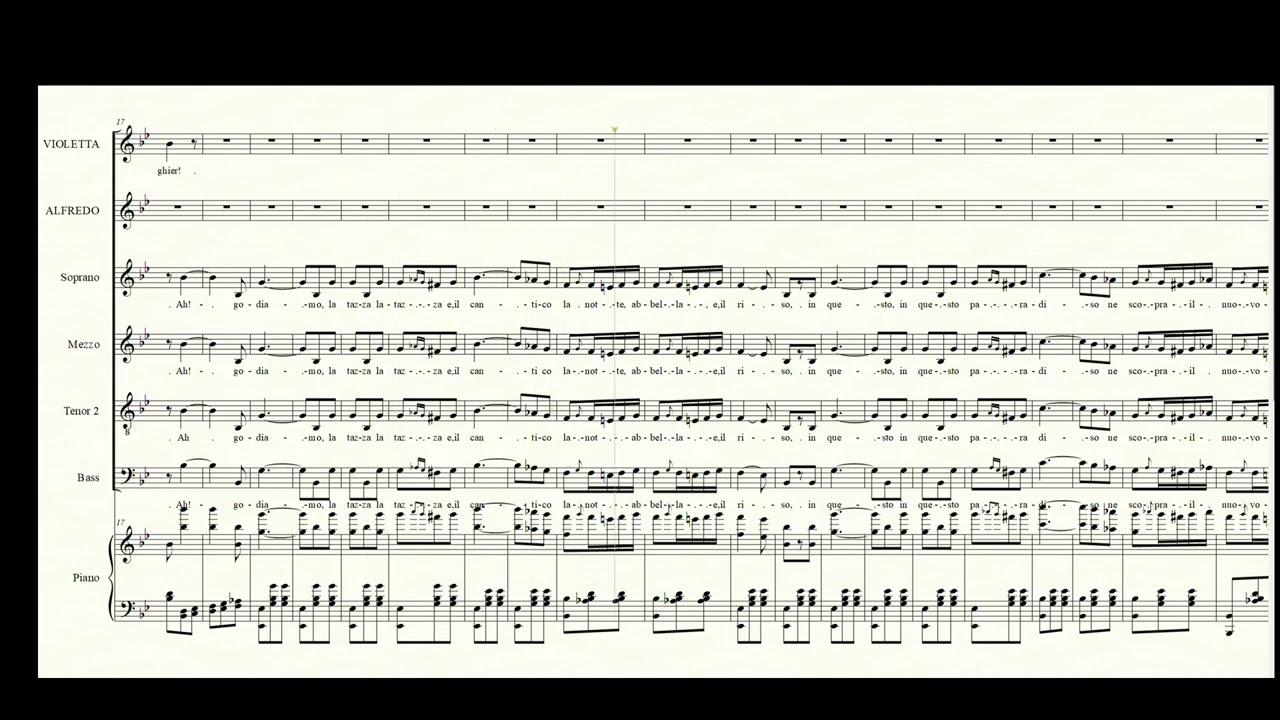 Libiamo SOPRANO