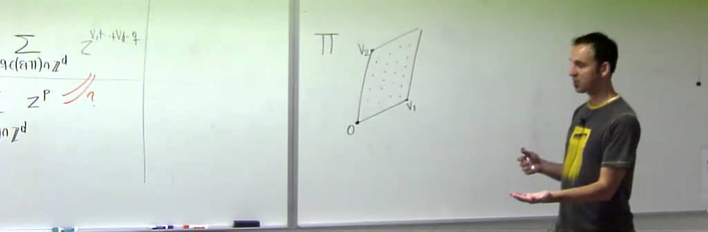 Lecture 24  .  Polytopes (Federico Ardila)