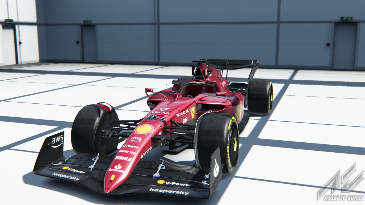F1 75 testing in fiorano