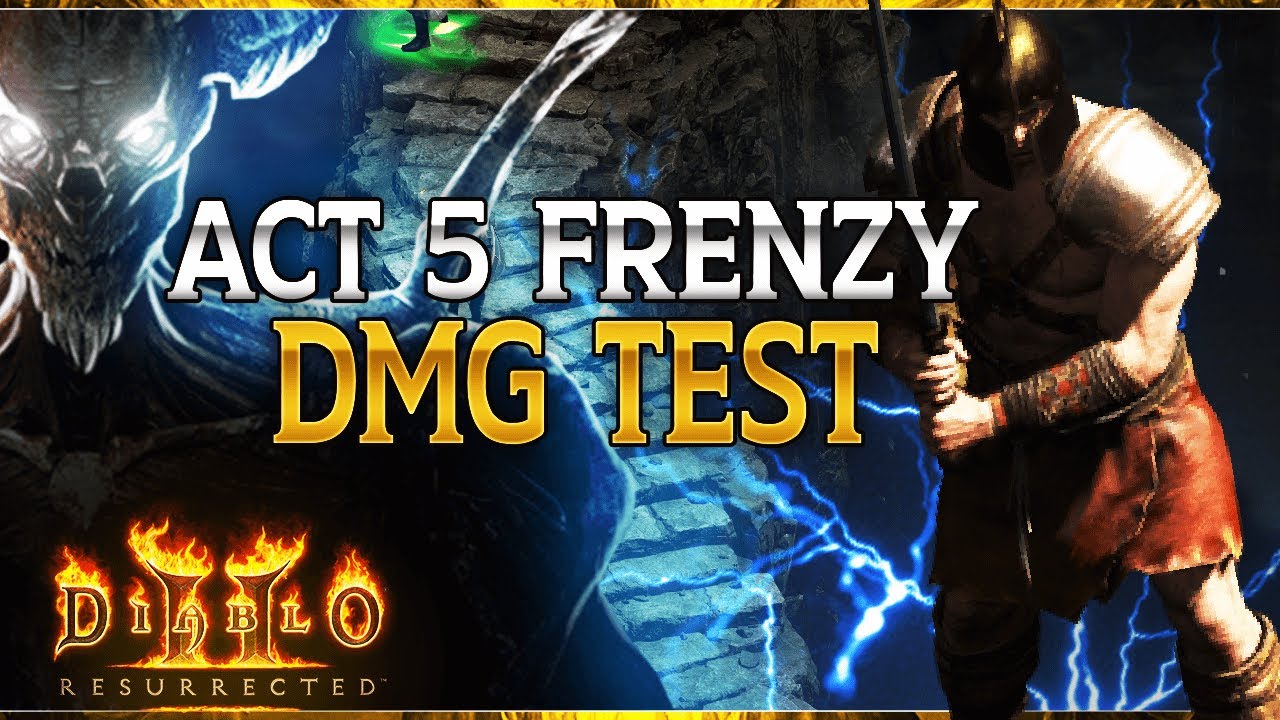 Complete Act 5 Merc DMG Test - The Results ARE INSANE !!!  - Diablo 2 Resurrected