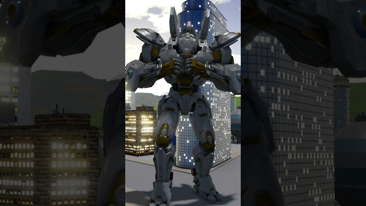 Striker Eureka Vs Cherno Alpha #godzilla #shorts