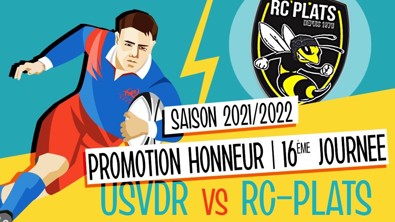 RUGBY 🏉 Match de l'USVDR vs le RC Plats