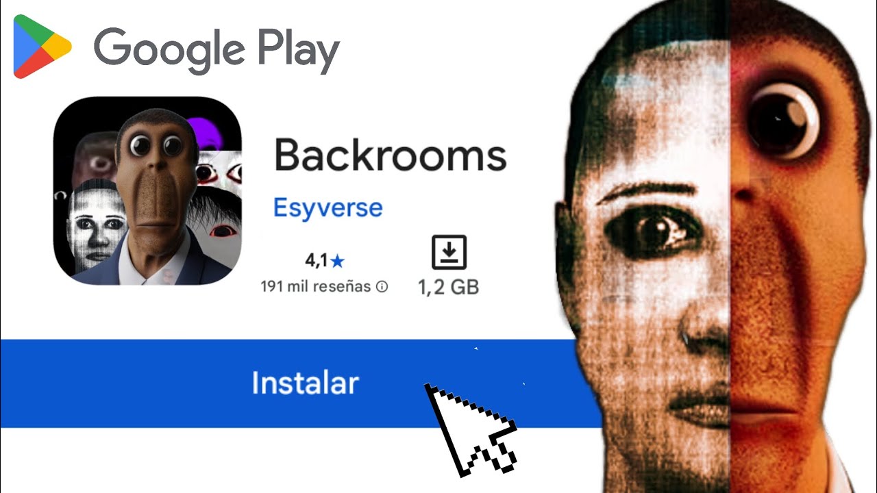 Jugué las copias más aterradoras de Las Backrooms....