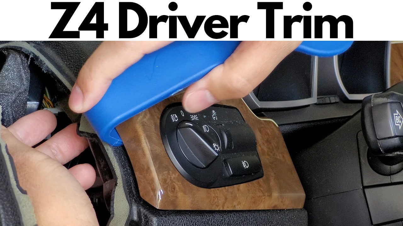 Remove Driver Side Dashboard Trim | BMW Z4 2003-2008