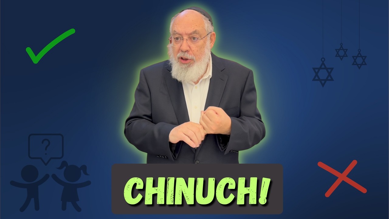 Chinuch 101: Jak wychowywać dzieci żydowskie (zgodnie z halachą) | Codzienna halacha #91