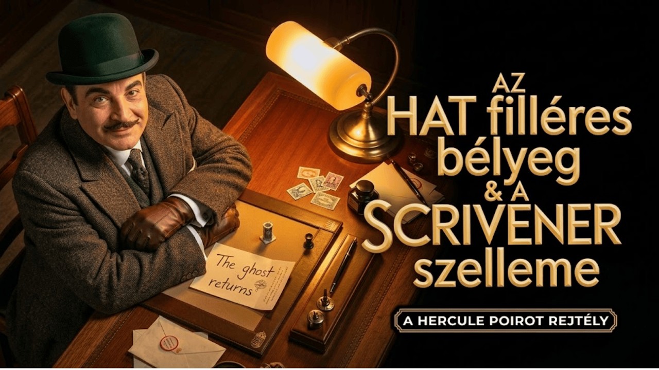 Hercule Poirot és az írnok szelleme: A hatpennys bélyeg titka.