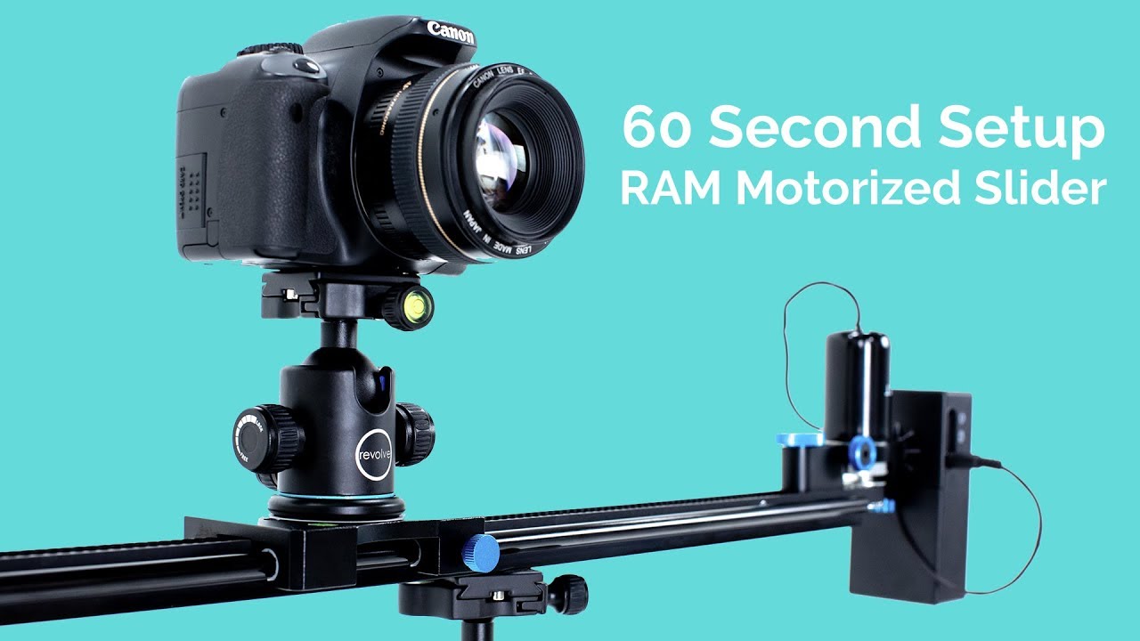 60 Second Setup: Revolve Camera Travel & Studio Sliders