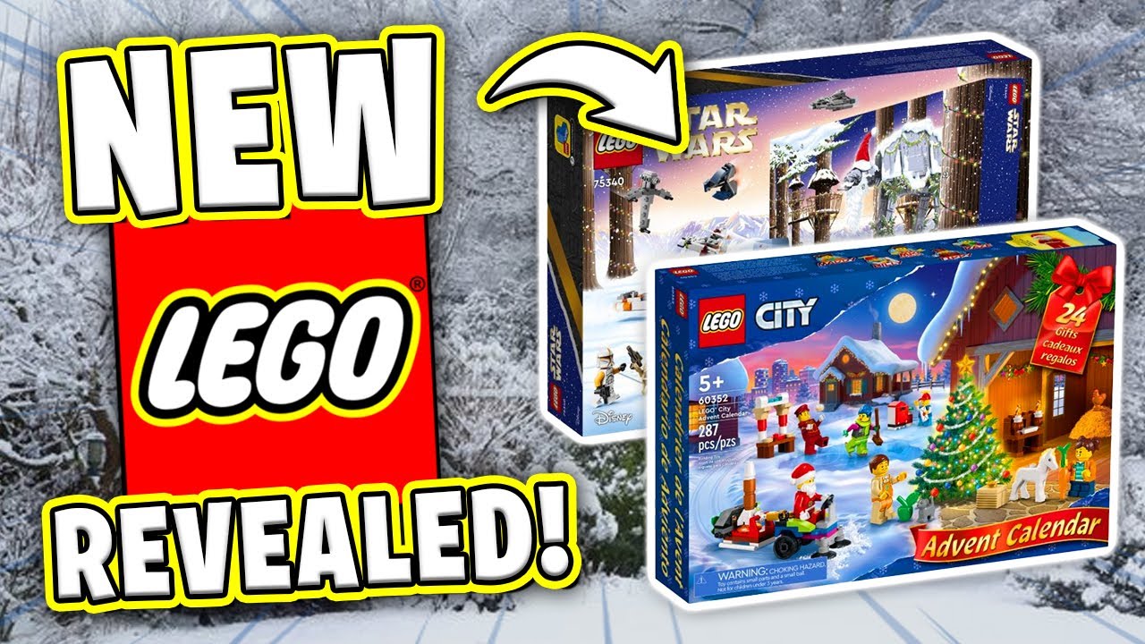 NEW CHRISTMAS LEGO ADVENT CALENDARS AND SETS 2022
