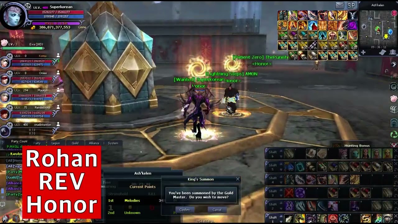 Rohan Eternal vengeance, Superkorean TSB