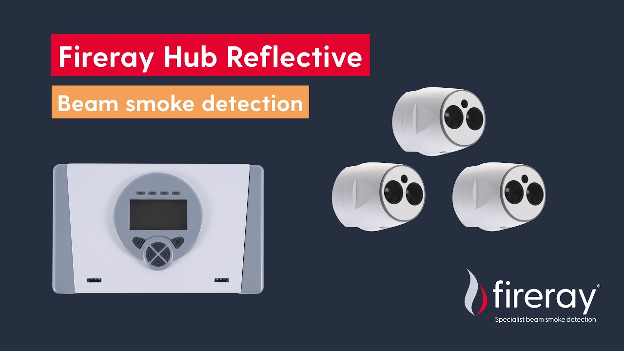 Fireray Hub Reflective - Specialist Beam Smoke Fire Detection