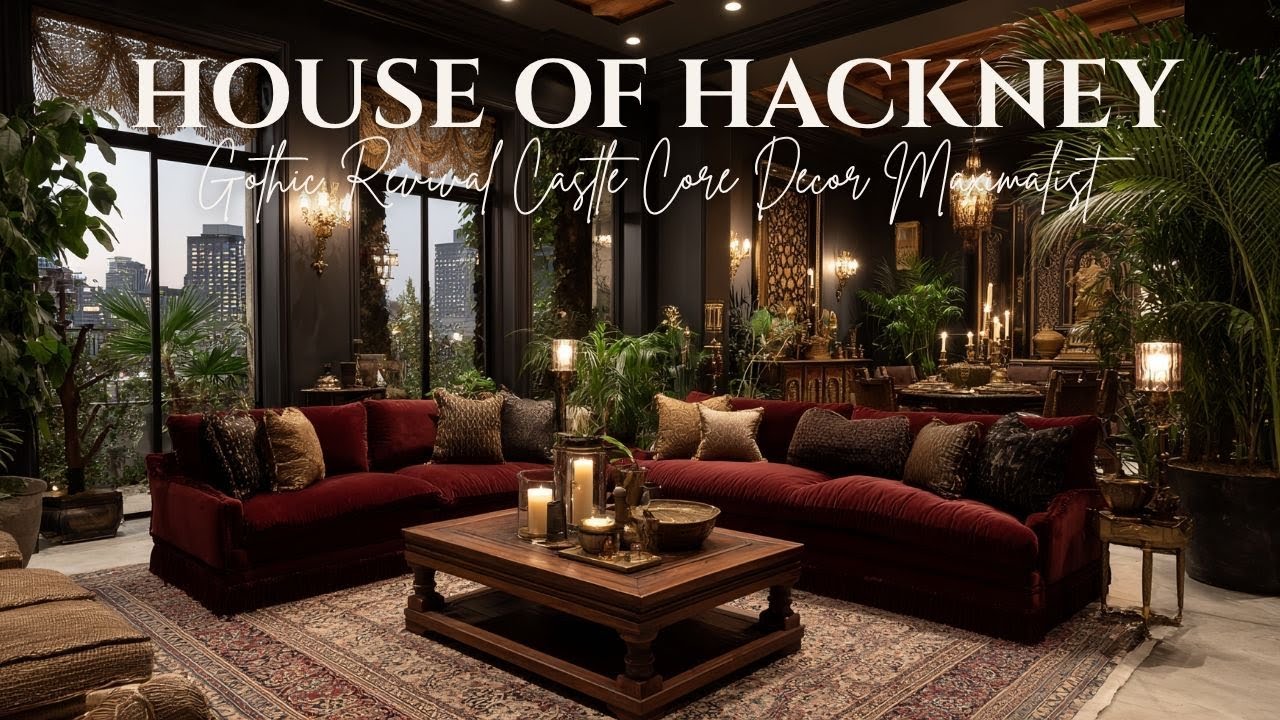 Gothic Revival Castle Core Decor Inspired by House of Hackney  Maximalist Summer Palace Style