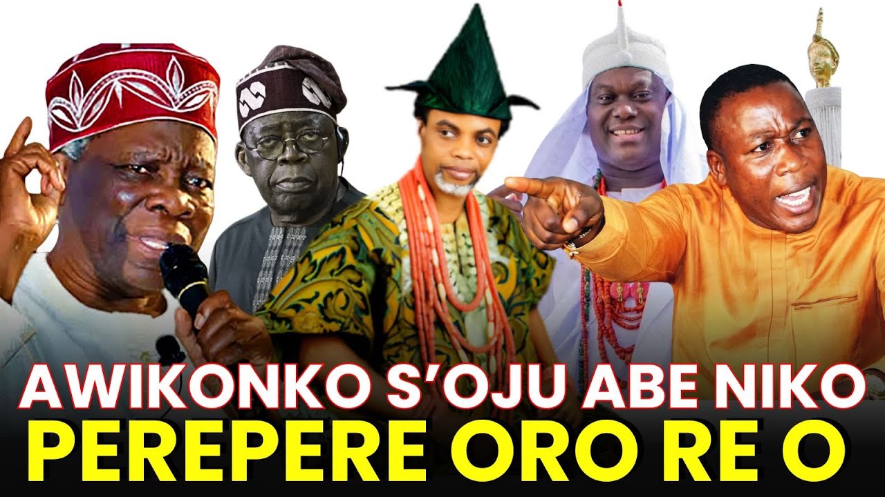 GEGEHN! AWIKONKO LO MO ASIRI OHUN TI OMO YORUBA MA SE...