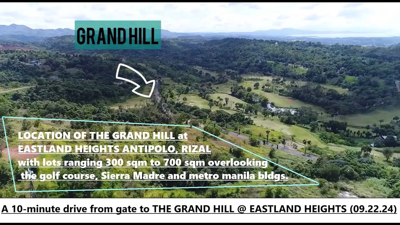 THe Grand Hill at EASTLAND HEIGHTS updated Sep 22,2024 drive tour from gate