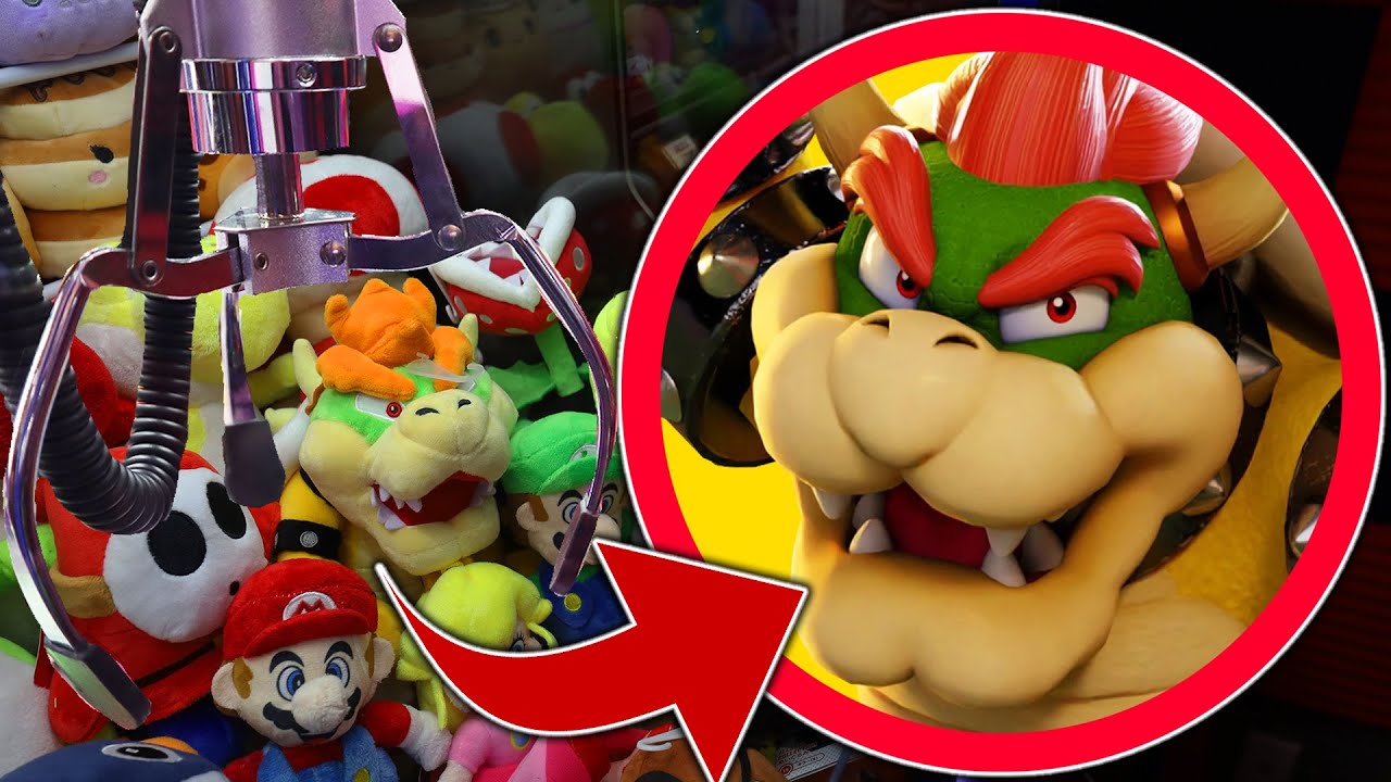 Bowser ATRAPADO en una Máquina de Garra