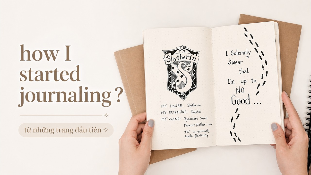 📖 Bullet Journal Flipthrough | Mình đã từng journaling như thế nào?