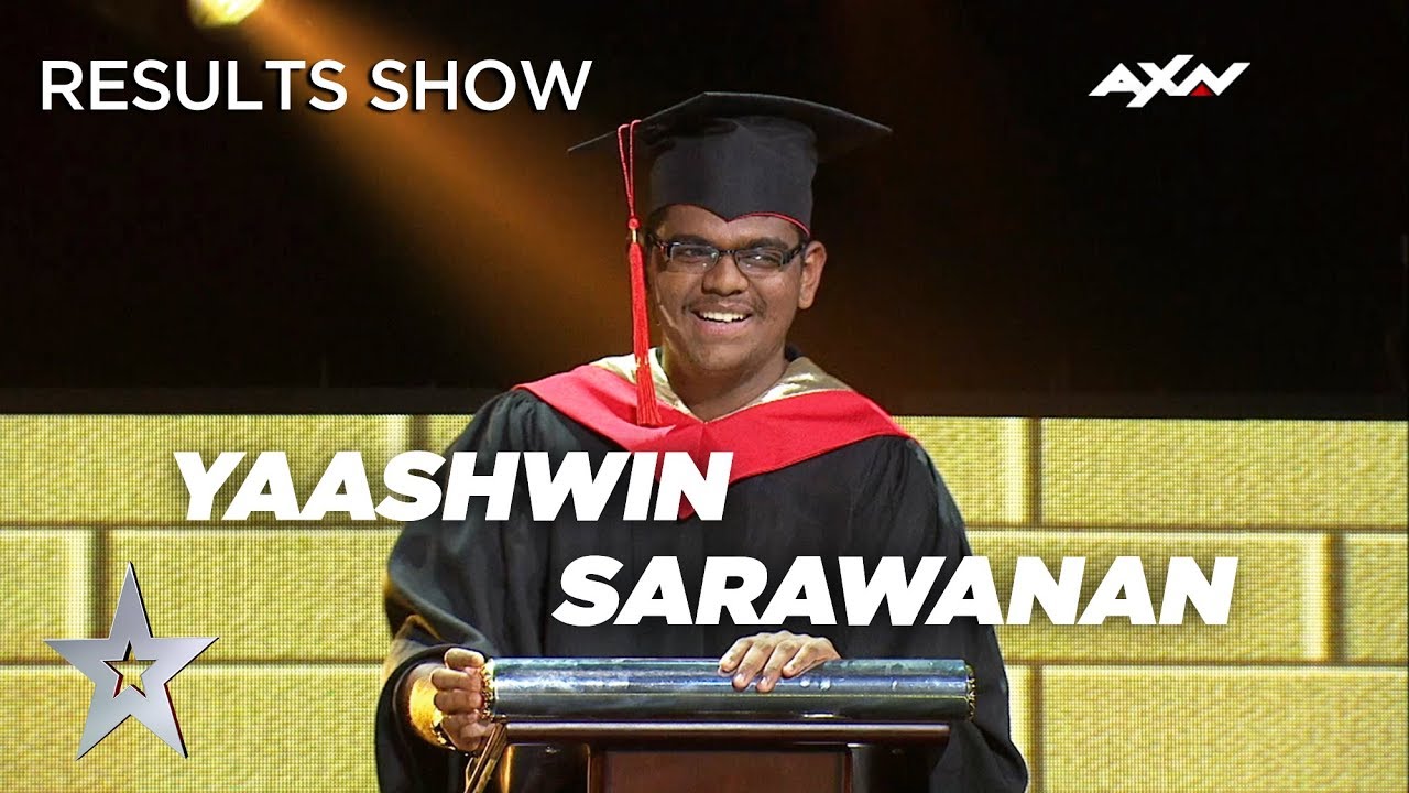 YAASHWIN SARAWANAN Punishes Alan - Results Show | Asia's Got Talent 2019 on AXN Asia