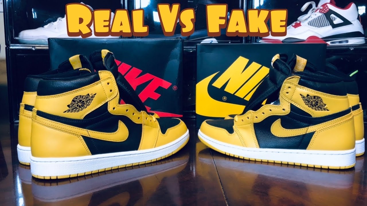 Air Jordan 1 pollen Real vs Fake review. This is scary with an early version🤯