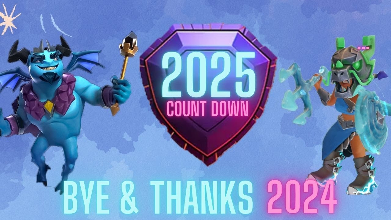 Bye & Thanks 2024 !!! Count down 2025....