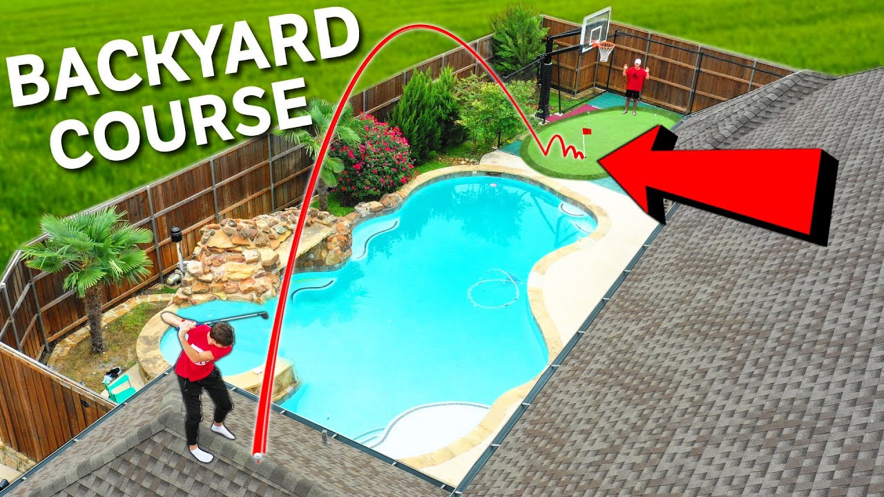 I Built a Golf Course In The Good Good House | GM GOLF