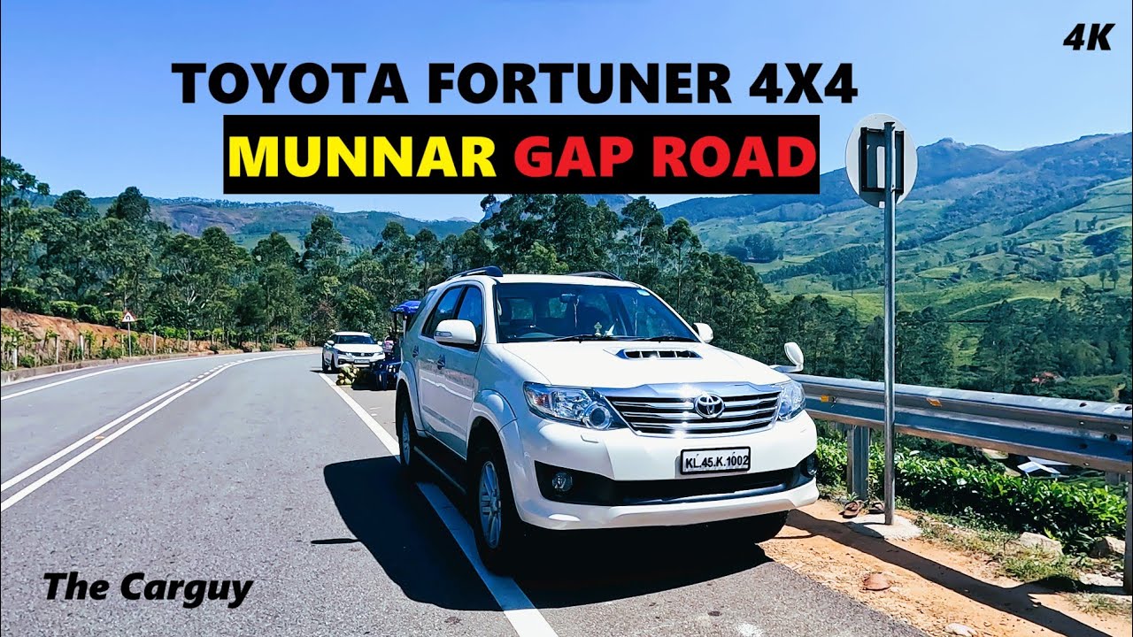Toyota Fortuner 4x4 POV Driving | Munnar Gap Road | 3.0 L D4D | 4K | The Carguy | ASMR | #26 |