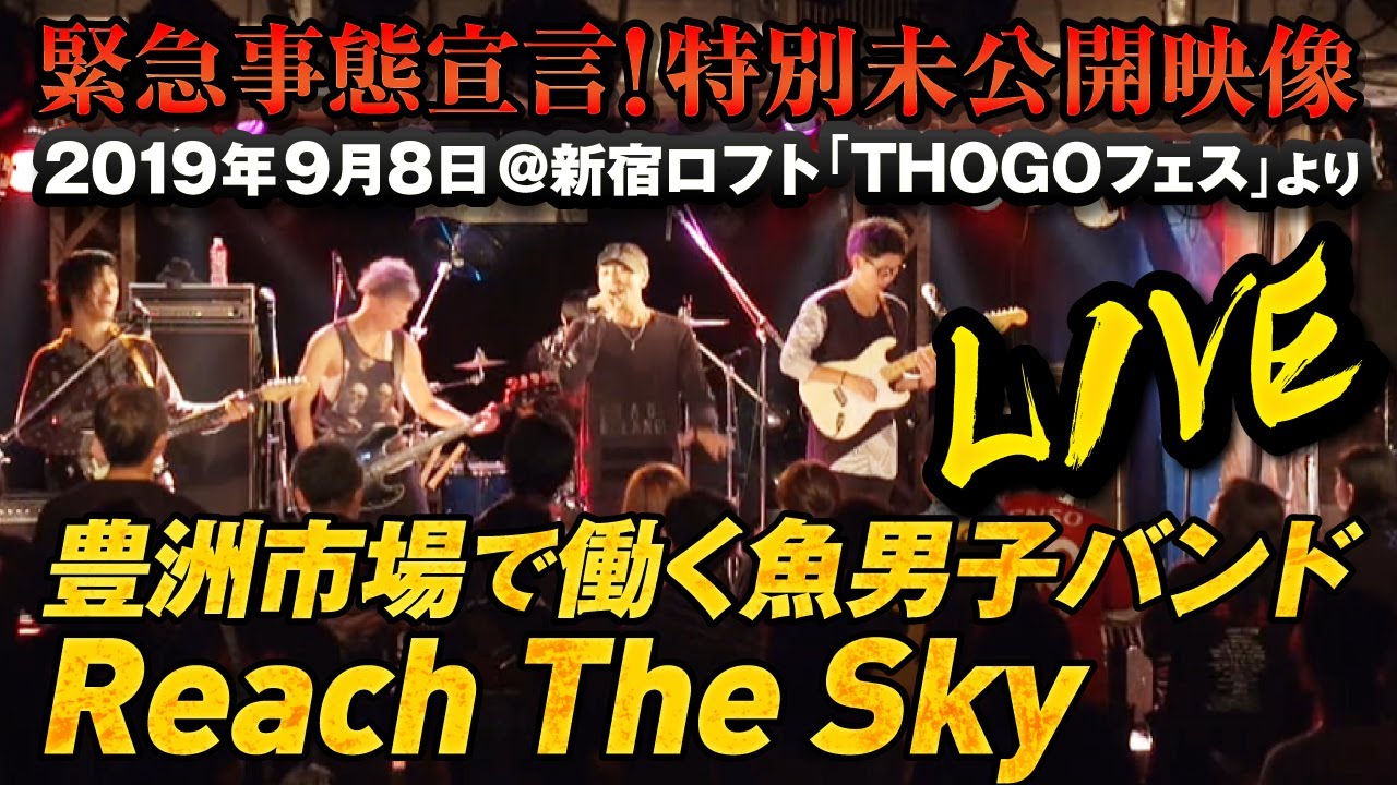 緊急事態宣言！Reach The Sky－THOGOフェス2019より【特別未公開映像】
