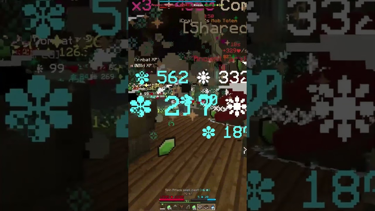 Minecraft MMORPG #combat #wynncraft