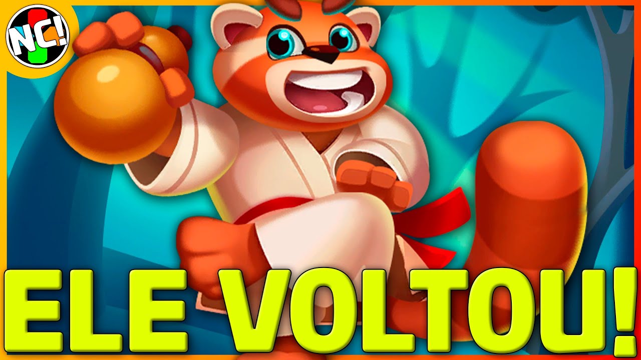 PANDA DEPOIS DO BUFF! | Rush Royale | Gameplay português PT-BR