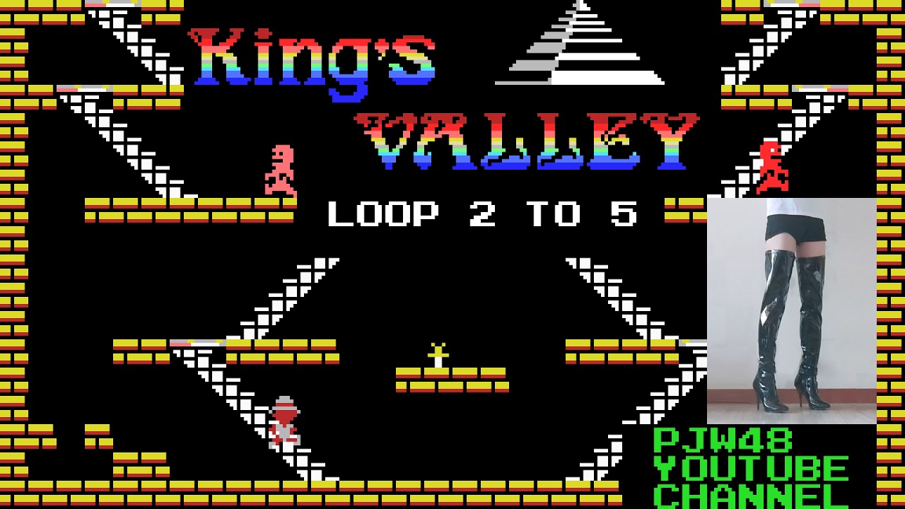 King’s Valley for MSX gameplay (Loop 2 to 5)