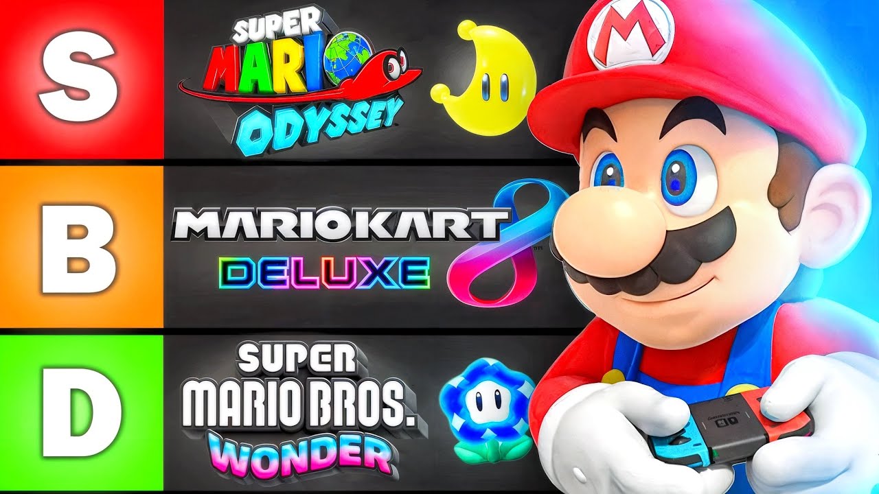 J'AI CLASSÉ TOUS les jeux MARIO sur SWITCH (Édition 2025)