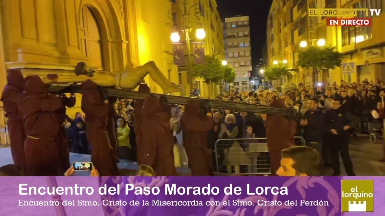 RESUMEN: Encuentro del Paso Morado - Miércoles Santo en Lorca 2023