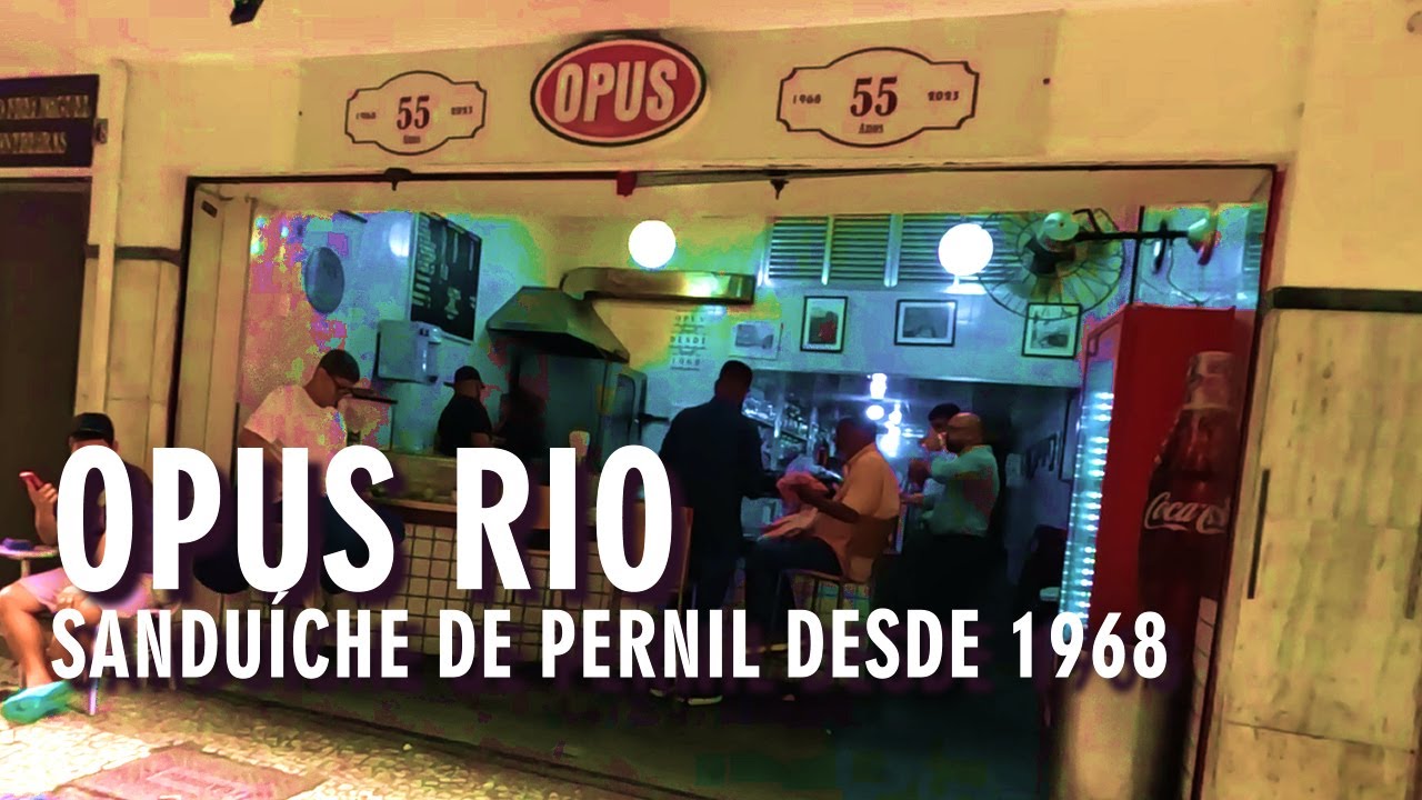 Bar Tradicional desde 1968 no centro do Rio - O melhor sanduíche de pernil com abacaxi do Rio