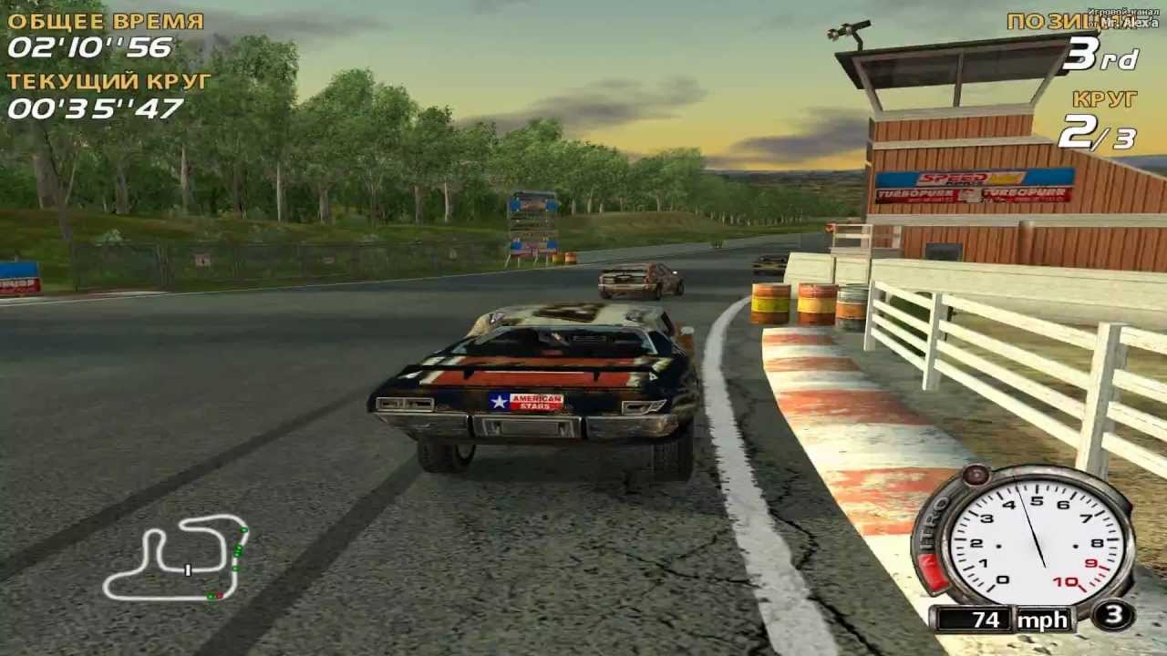 Прохождение Flatout #1 - Бронзовый