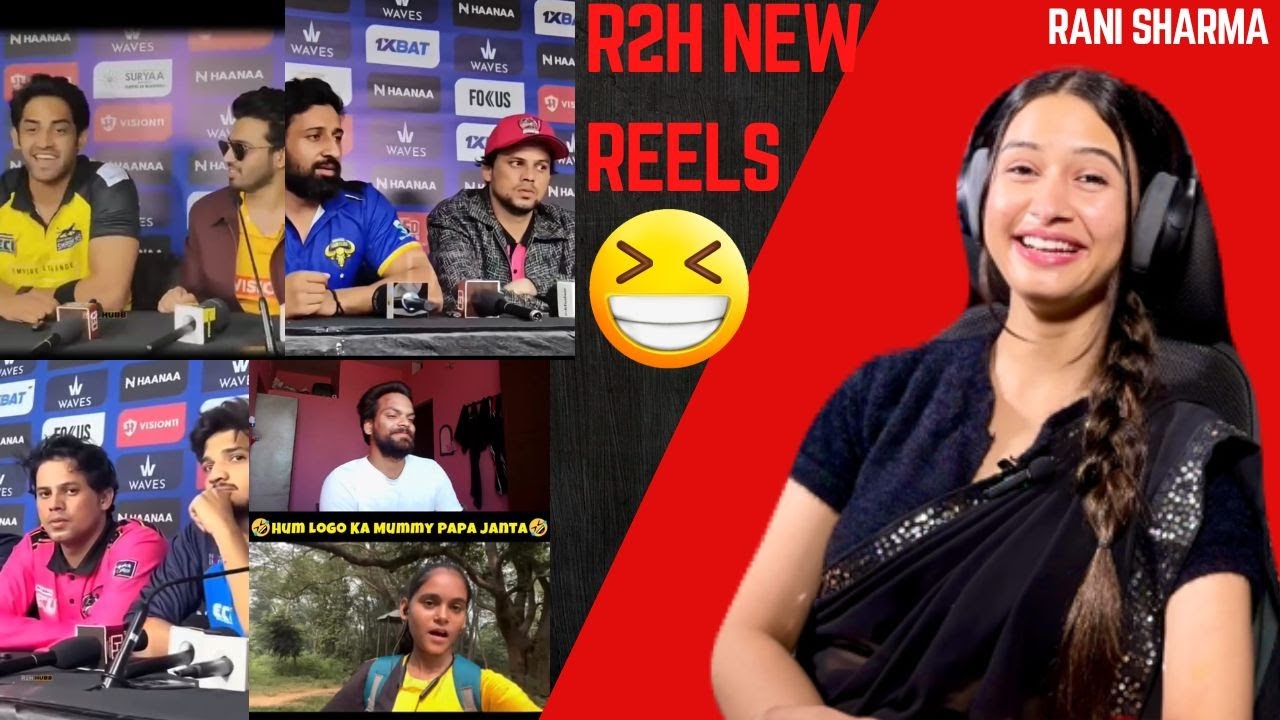 R2h reels  | R2h new video | RANI SHARMA | FUNNY REACTION |