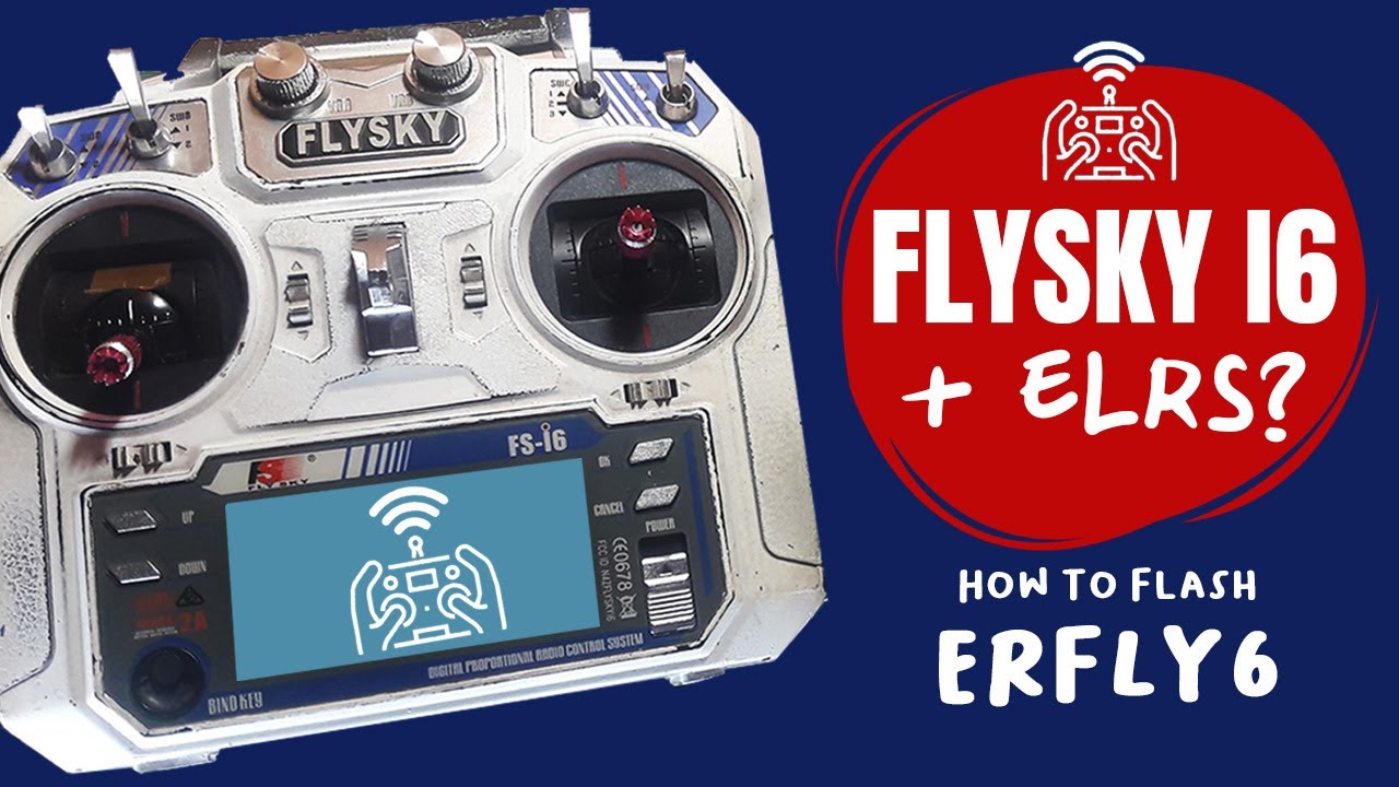 [Tutorial Receh] How To Flash ERFly6 : a firmware for Flysky I6 to be used with ELRS (CC On)