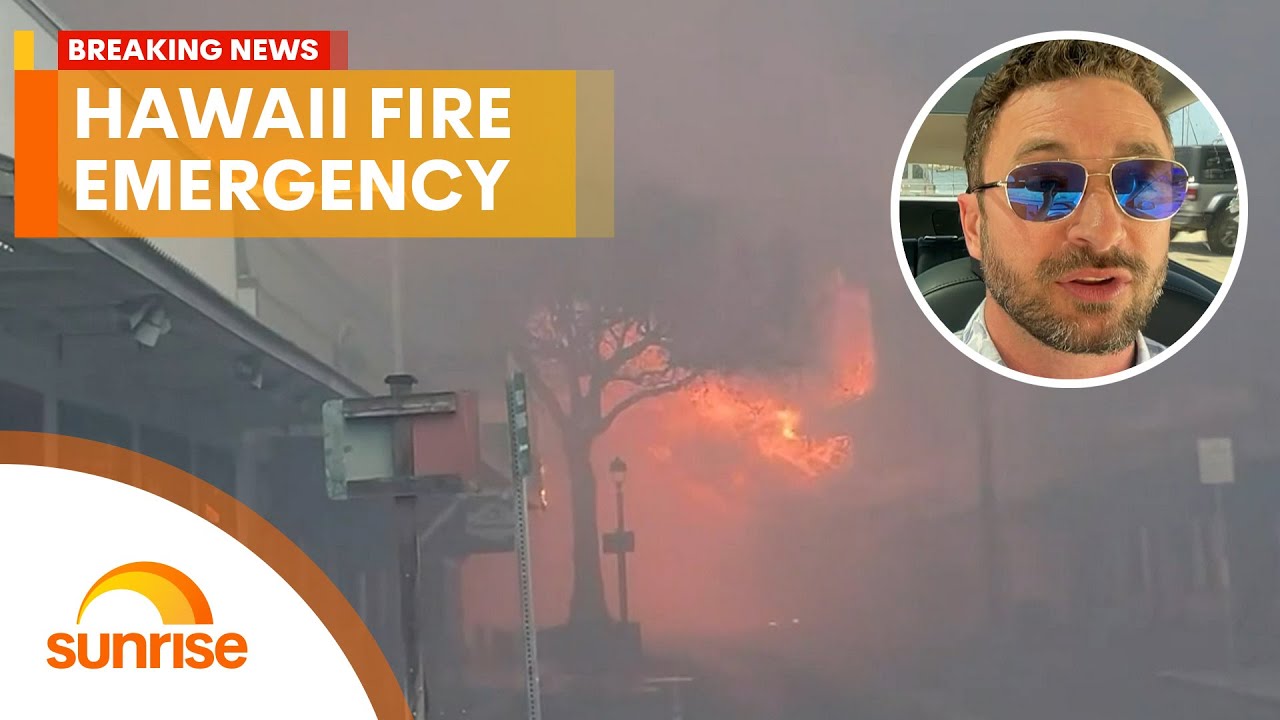 Hawaiian town of Lahaina 'absolutely devastated' as homes and businesses destroyed by wildfires