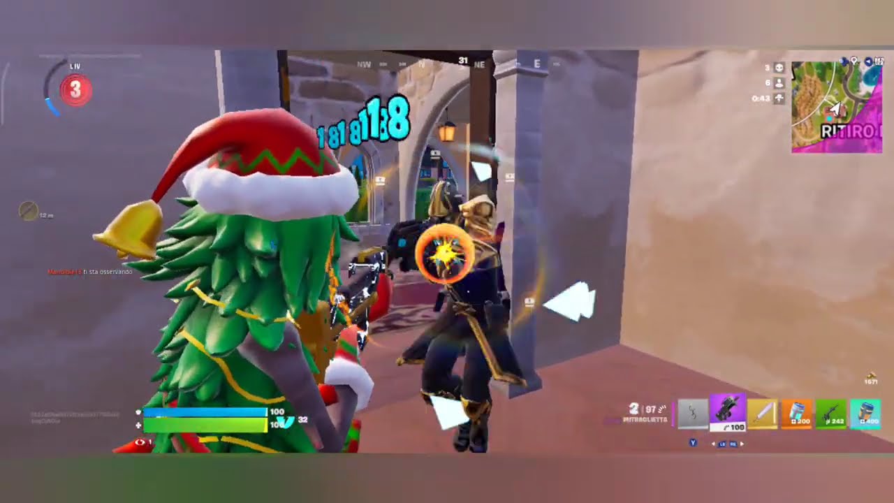 FORTNITE BLITZ ROYALE SOLO WIN with the CHRISTMAS TREE SKIN 😈🎄 | The DEATH TREE Dominates!