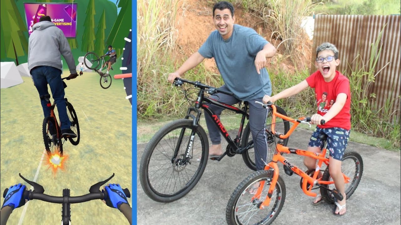 QUEM GANHA ESSA CORRIDA DE BICICLETA? Riding Extreme 3d