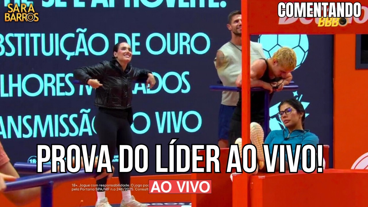 🚨BBB26: PROVA DO LÍDER AO VIVO DE RESISTÊNCIA DA BETANO! VEJA QUEM AINDA TÁ NA PROVA DE RESISTENCIA