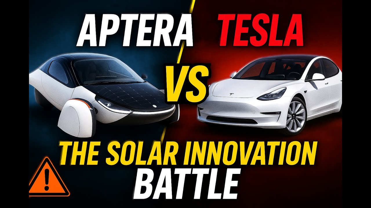 Aptera против Tesla &mdash; битва за солнечные инновации начинается